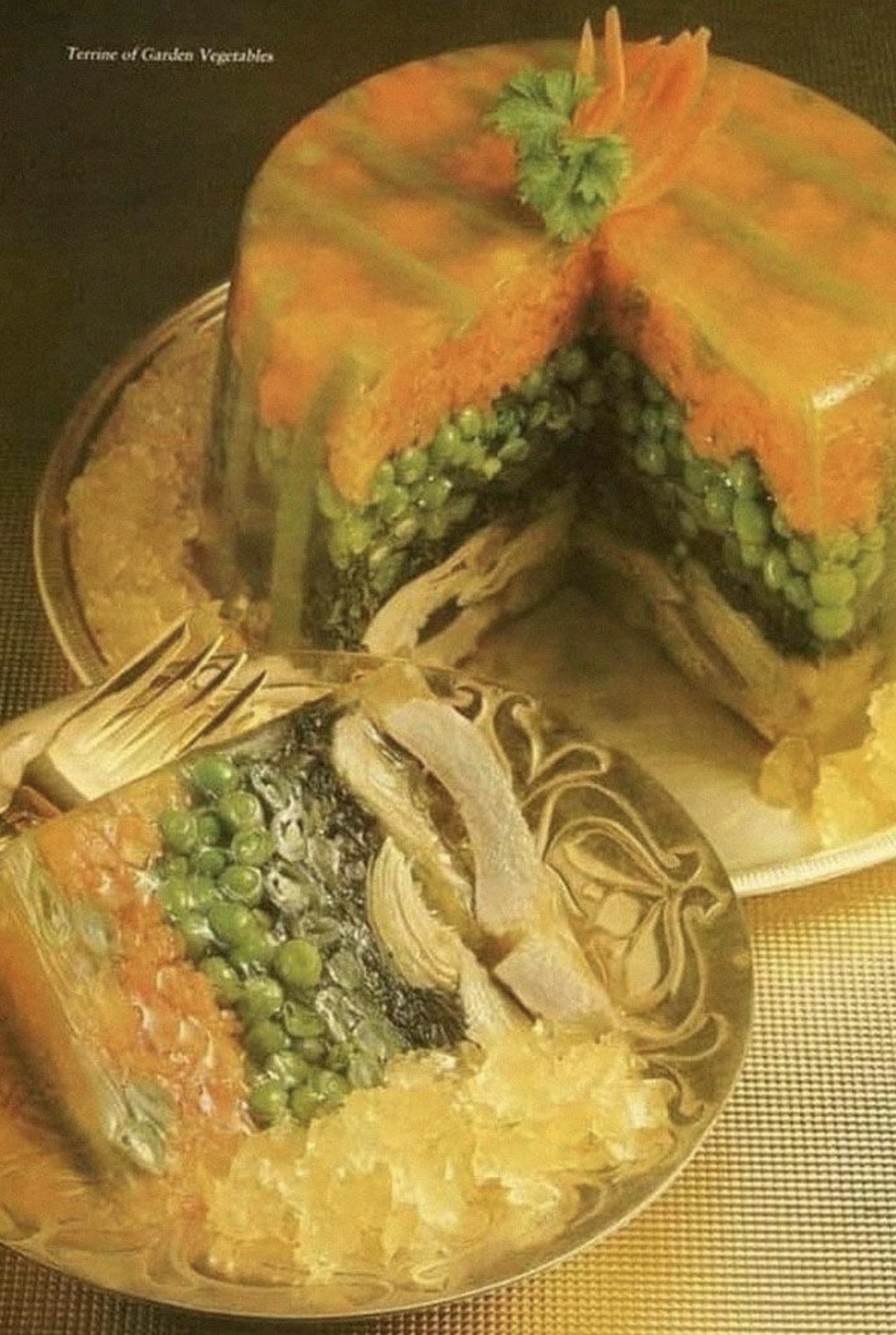 aspic 1970s - Terrine of Garden Vegetables